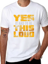 Trumpet Lightweight Cotton T-Shirt – Daily Comfort Graphic Shirt
