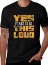 Trumpet Lightweight Cotton T-Shirt – Daily Comfort Graphic Shirt