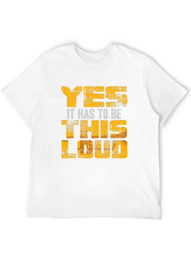 Trumpet Lightweight Cotton T-Shirt – Daily Comfort Graphic Shirt
