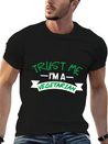 Trust Me I'm Vegetarian Lightweight Cotton T-Shirt – Daily Comfort Graphic Shirt