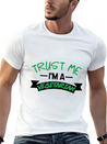 Trust Me I'm Vegetarian Lightweight Cotton T-Shirt – Daily Comfort Graphic Shirt