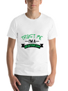 Trust Me I'm Vegetarian Lightweight Cotton T-Shirt – Daily Comfort Graphic Shirt