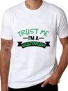 Trust Me I'm Vegetarian Lightweight Cotton T-Shirt – Daily Comfort Graphic Shirt