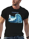 Tsunami Rider Lightweight Cotton T-Shirt – Daily Comfort Graphic Shirt