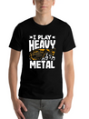 Tuba Player I Play Heavy Metal Lightweight Cotton T-Shirt – Daily Comfort Graphic Shirt