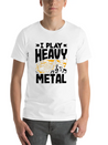 Tuba Player I Play Heavy Metal Lightweight Cotton T-Shirt – Daily Comfort Graphic Shirt