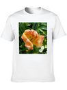 Tulip In The Rain Lightweight Cotton T-Shirt – Daily Comfort Graphic Shirt
