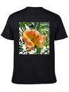 Tulip In The Rain Lightweight Cotton T-Shirt – Daily Comfort Graphic Shirt