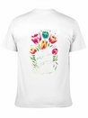 Tulips Tulip Flower Yes I Talk To Tulips Lightweight Cotton T-Shirt – Daily Comfort Graphic Shirt
