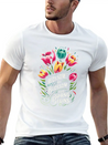 Tulips Tulip Flower Yes I Talk To Tulips Lightweight Cotton T-Shirt – Daily Comfort Graphic Shirt