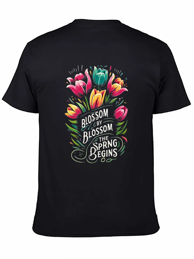 Tulips Tulip Flower Yes I Talk To Tulips Lightweight Cotton T-Shirt – Daily Comfort Graphic Shirt
