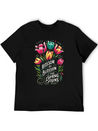 Tulips Tulip Flower Yes I Talk To Tulips Lightweight Cotton T-Shirt – Daily Comfort Graphic Shirt