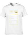 Turkey Stuffing Nutrition Facts Thanksgiving Gifts Lightweight Cotton T-Shirt – Daily Comfort Graphic Shirt