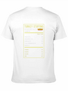 Turkey Stuffing Nutrition Facts Thanksgiving Gifts Lightweight Cotton T-Shirt – Daily Comfort Graphic Shirt