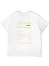 Turkey Stuffing Nutrition Facts Thanksgiving Gifts Lightweight Cotton T-Shirt – Daily Comfort Graphic Shirt