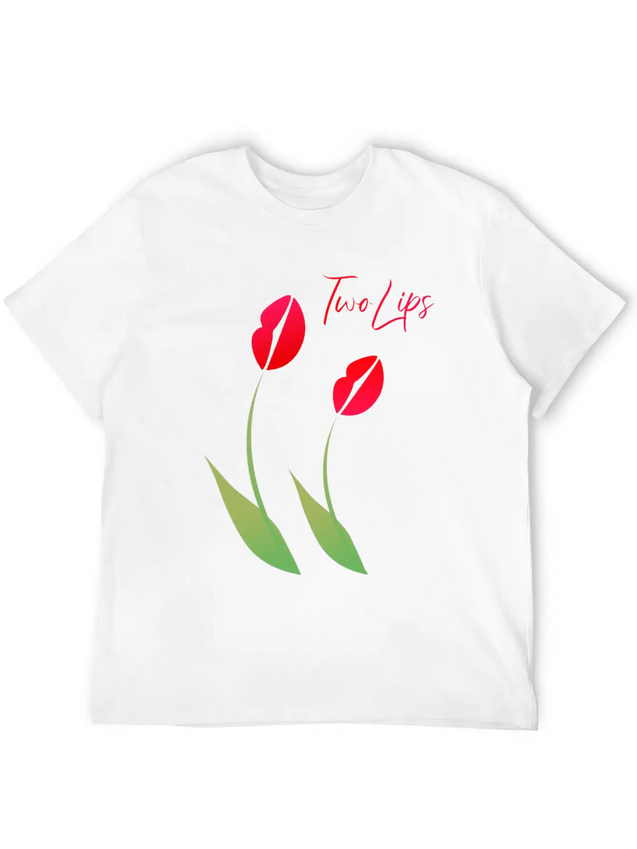 Twolips Lightweight Cotton T-Shirt – Daily Comfort Graphic Shirt