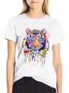 Typography, HEAR ME ROAR Lightweight Cotton T-Shirt – Daily Comfort Graphic Shirt
