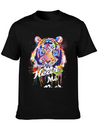 Typography, HEAR ME ROAR Lightweight Cotton T-Shirt – Daily Comfort Graphic Shirt