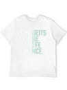 Typography Text Lightweight Cotton T-Shirt – Daily Comfort Graphic Shirt