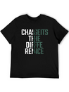 Typography Text Lightweight Cotton T-Shirt – Daily Comfort Graphic Shirt