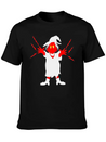 Ugly Witch With Magic Forces Lightning Lightweight Cotton T-Shirt – Daily Comfort Graphic Shirt