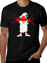 Ugly Witch With Magic Forces Lightning Lightweight Cotton T-Shirt – Daily Comfort Graphic Shirt