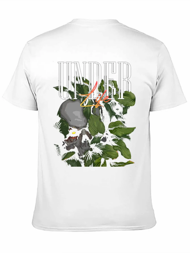 Under Life Modern Streetwear Lightweight Cotton T-Shirt – Daily Comfort Graphic Shirt