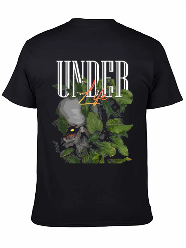Under Life Modern Streetwear Lightweight Cotton T-Shirt – Daily Comfort Graphic Shirt