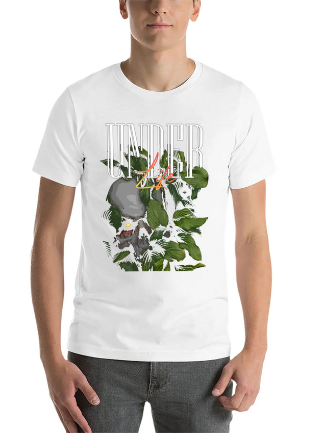 Under Life Modern Streetwear Lightweight Cotton T-Shirt – Daily Comfort Graphic Shirt