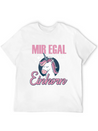 Unicorn Lightweight Cotton T-Shirt – Daily Comfort Graphic Shirt