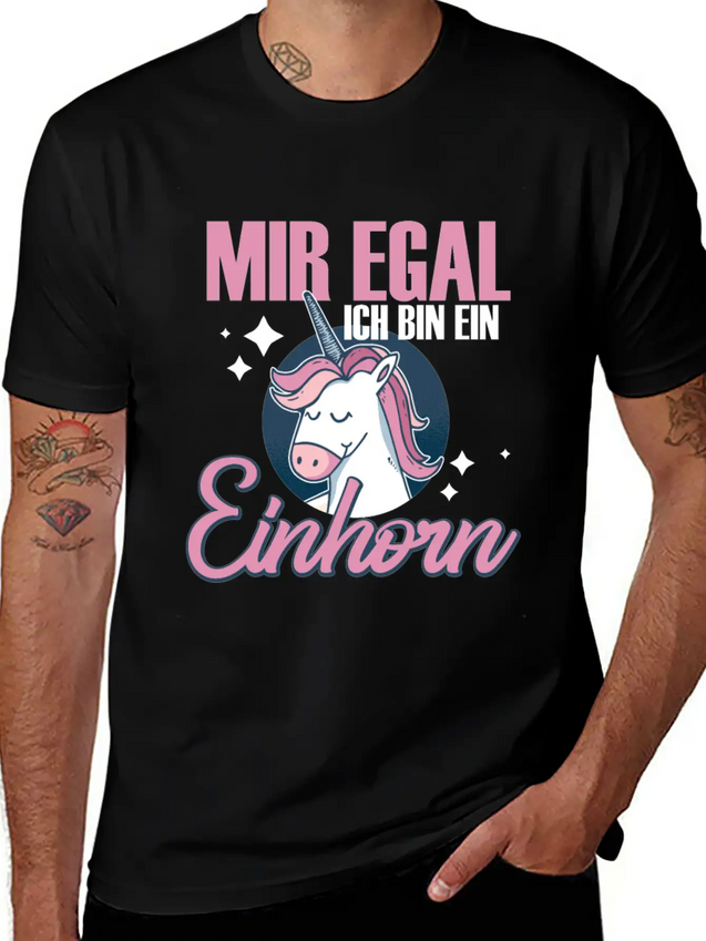 Unicorn Lightweight Cotton T-Shirt – Daily Comfort Graphic Shirt