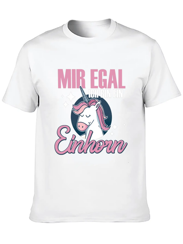 Unicorn Lightweight Cotton T-Shirt – Daily Comfort Graphic Shirt