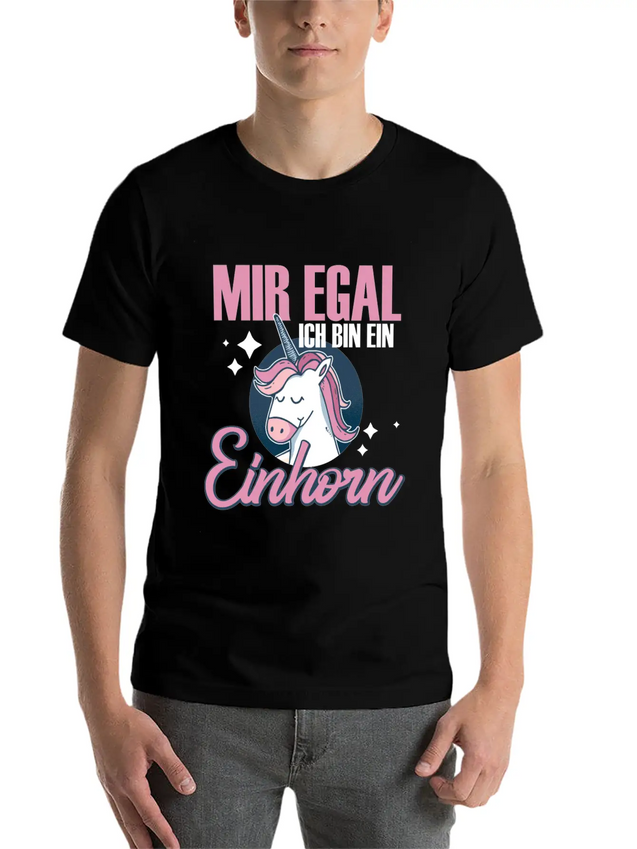Unicorn Lightweight Cotton T-Shirt – Daily Comfort Graphic Shirt