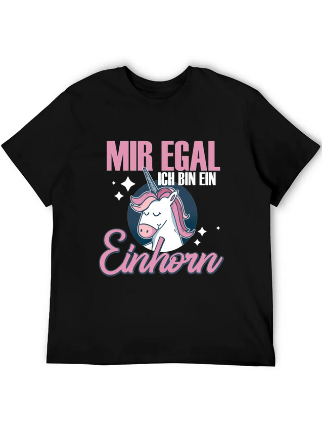 Unicorn Lightweight Cotton T-Shirt – Daily Comfort Graphic Shirt