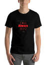 Unique Streetwear King B Design Always Win Lightweight Cotton T-Shirt – Daily Comfort Graphic Shirt