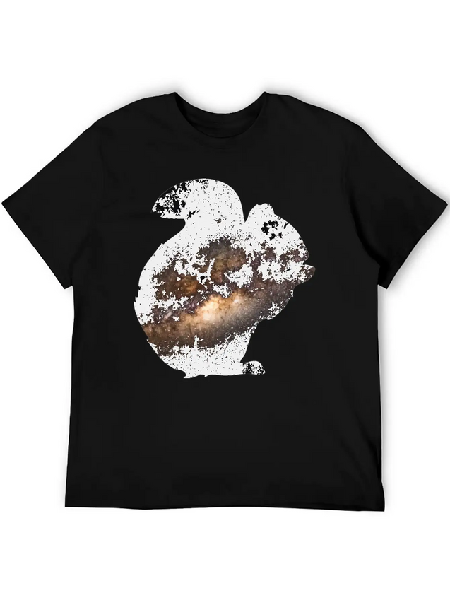 Universe Squirrel Lightweight Cotton T-Shirt – Daily Comfort Graphic Shirt