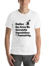 UNREALISTIC EXPECTATIONS OF PRODUCTIVITY Lightweight Cotton T-Shirt – Daily Comfort Graphic Shirt