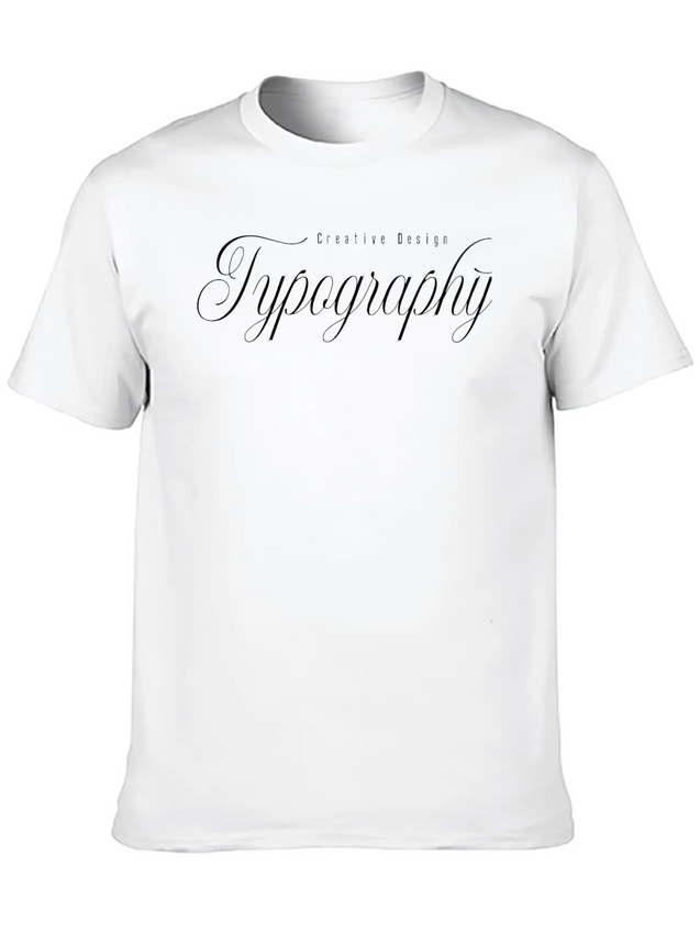 Urban Fashion Lightweight Cotton T-Shirt – Daily Comfort Graphic Shirt