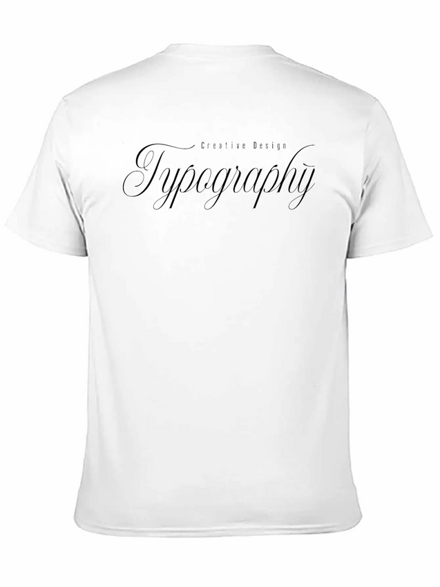 Urban Fashion Lightweight Cotton T-Shirt – Daily Comfort Graphic Shirt