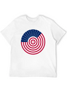 USA Flag - American Flag - Flag - American - Usa Lightweight Cotton T-Shirt – Daily Comfort Graphic Shirt