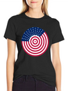 USA Flag - American Flag - Flag - American - Usa Lightweight Cotton T-Shirt – Daily Comfort Graphic Shirt