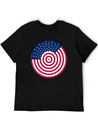 USA Flag - American Flag - Flag - American - Usa Lightweight Cotton T-Shirt – Daily Comfort Graphic Shirt