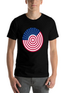 USA Flag - American Flag - Flag - American - Usa Lightweight Cotton T-Shirt – Daily Comfort Graphic Shirt