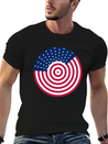 USA Flag - American Flag - Flag - American - Usa Lightweight Cotton T-Shirt – Daily Comfort Graphic Shirt
