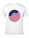 USA Flag - American Flag - Flag - American - Usa Lightweight Cotton T-Shirt – Daily Comfort Graphic Shirt