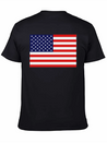 USA Flag Lightweight Cotton T-Shirt – Daily Comfort Graphic Shirt