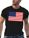 USA Flag Lightweight Cotton T-Shirt – Daily Comfort Graphic Shirt