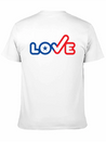 USA Love Typography Icon Lightweight Cotton T-Shirt – Daily Comfort Graphic Shirt