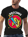 Vaccines Save Lives Lightweight Cotton T-Shirt – Daily Comfort Graphic Shirt