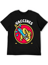 Vaccines Save Lives Lightweight Cotton T-Shirt – Daily Comfort Graphic Shirt